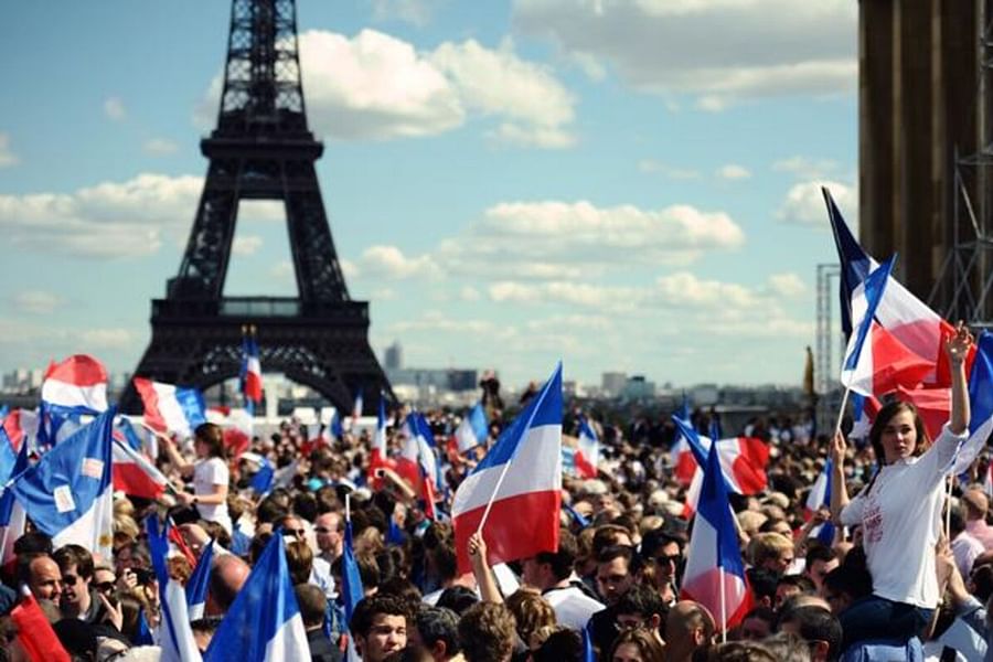 Bastille Day bocce ball French Embassy