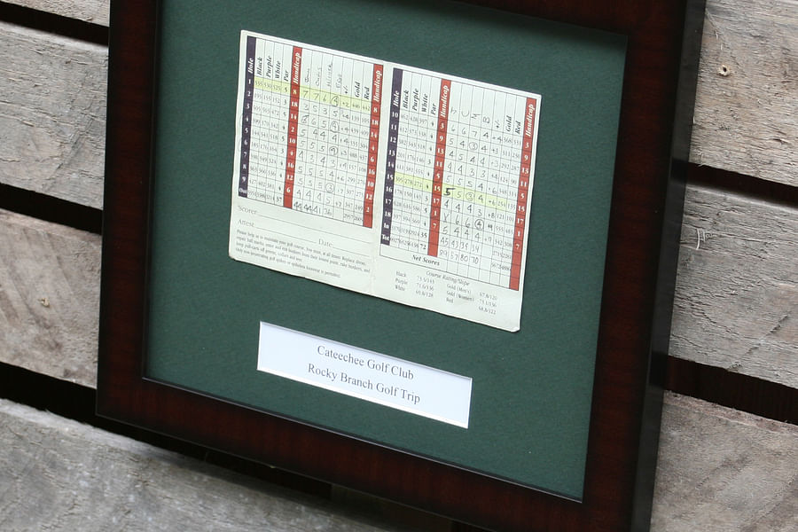 custom tournament scorecards