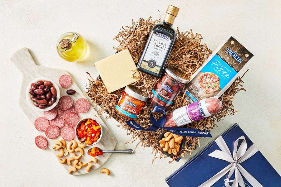 Italian culinary gift basket
