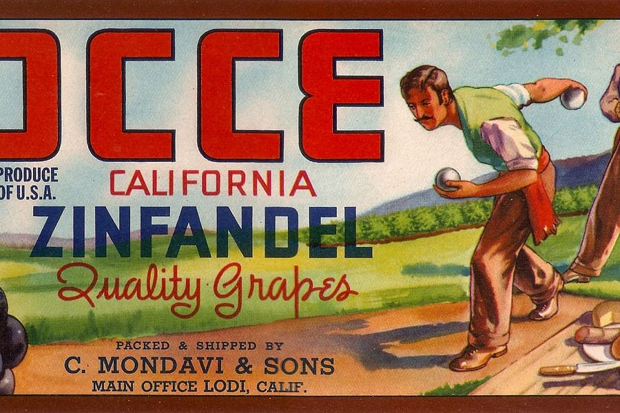 vintage bocce poster