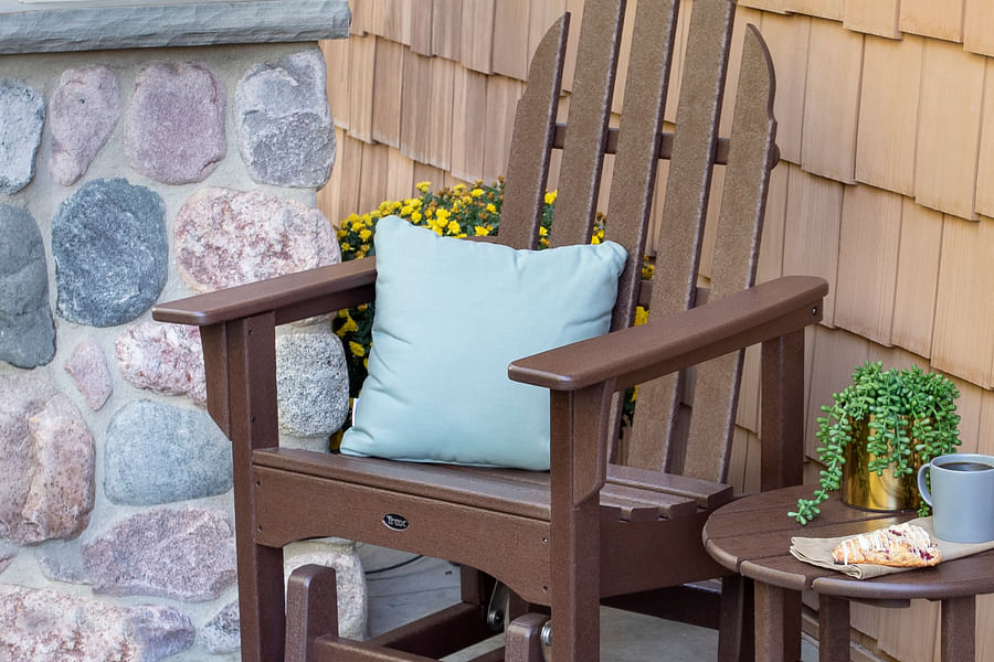 Adirondack chair garden