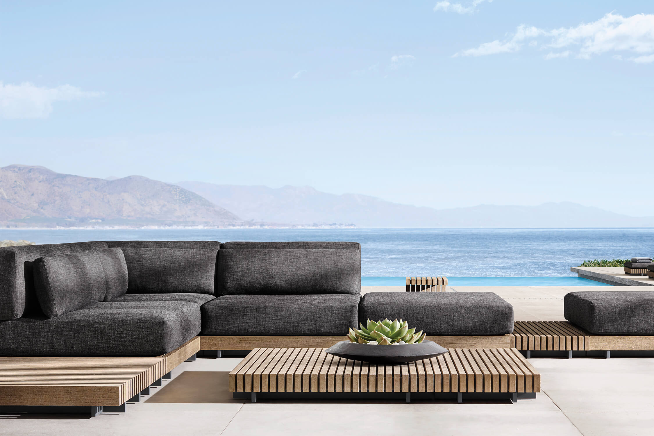 modular outdoor sofa
