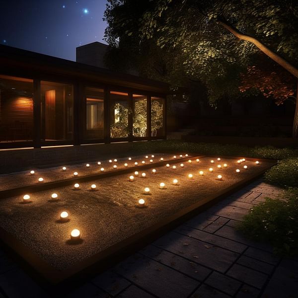Bocce Ball Court Lighting How to Illuminate Your Court for Nighttime Play
