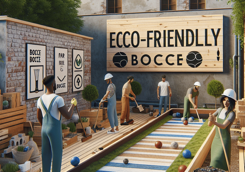 Eco-Friendly Bocce: Sustainable Practices for Bocce Court Construction and Maintenance