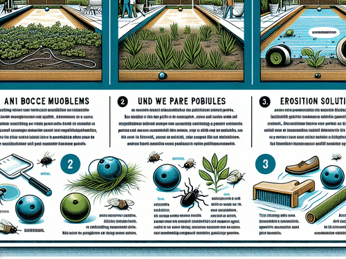 Troubleshooting Common Bocce Ball Court Issues: Dealing with Weeds, Pests, and Erosion