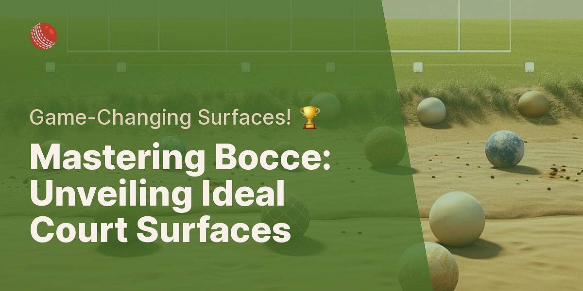 Best Surface for Bocce Ball Comparing Different Court Surfaces and