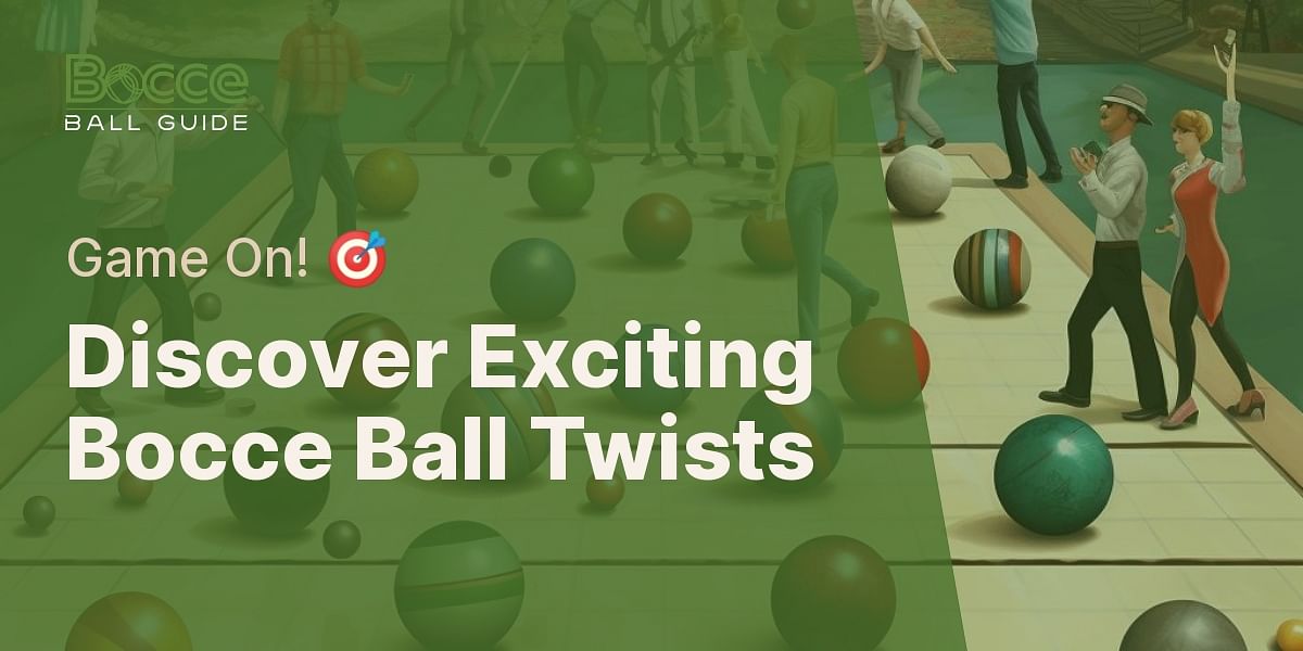 What are some popular bocce ball variations or alternative game rules?